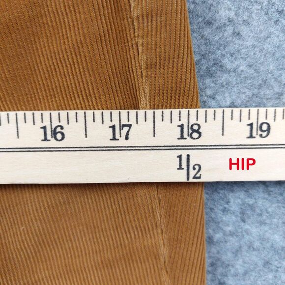 Madewell Pants Womens Sz 28 Brown Corduroy Cali Demi-Boot Bootcut Stretch - Picture 4 of 11